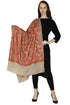Women's Aari Embroidery Wool Shawl